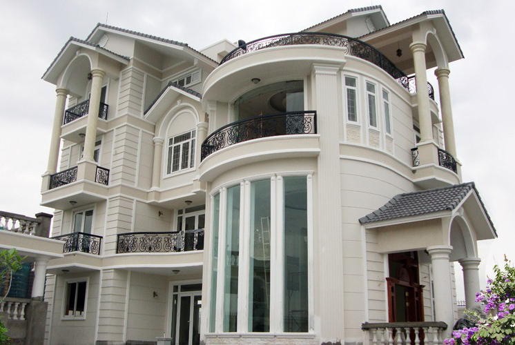 Cách chọn màu sơn ngoại thất cho nhà biệt thự